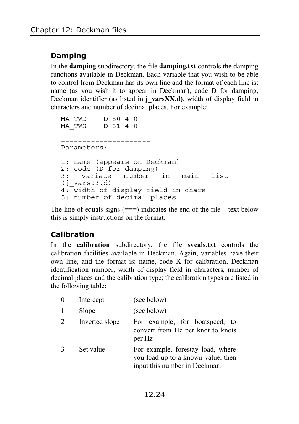 B&G Deckman User Manual | Page 183 / 196