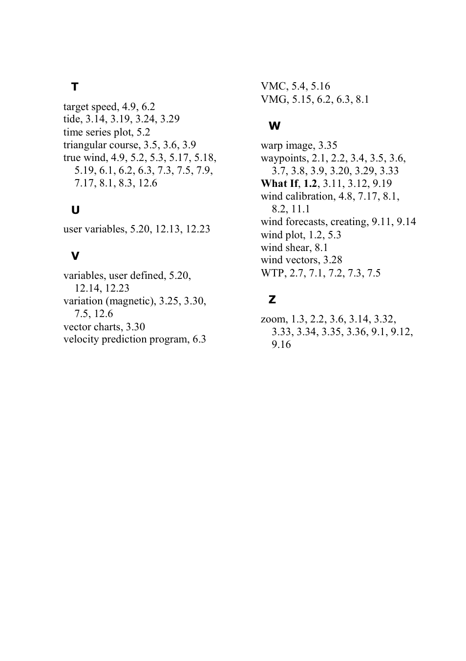 B&G Deckman User Manual | Page 196 / 196