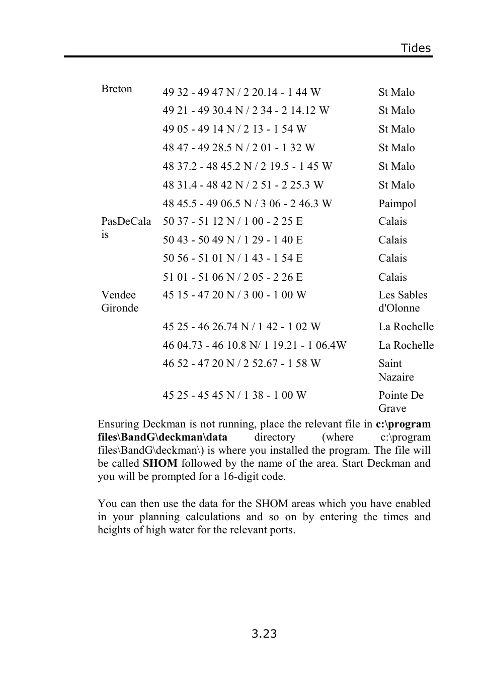 B&G Deckman User Manual | Page 50 / 196