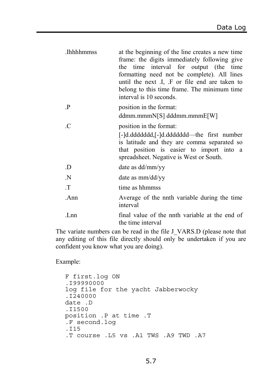 B&G Deckman User Manual | Page 84 / 196