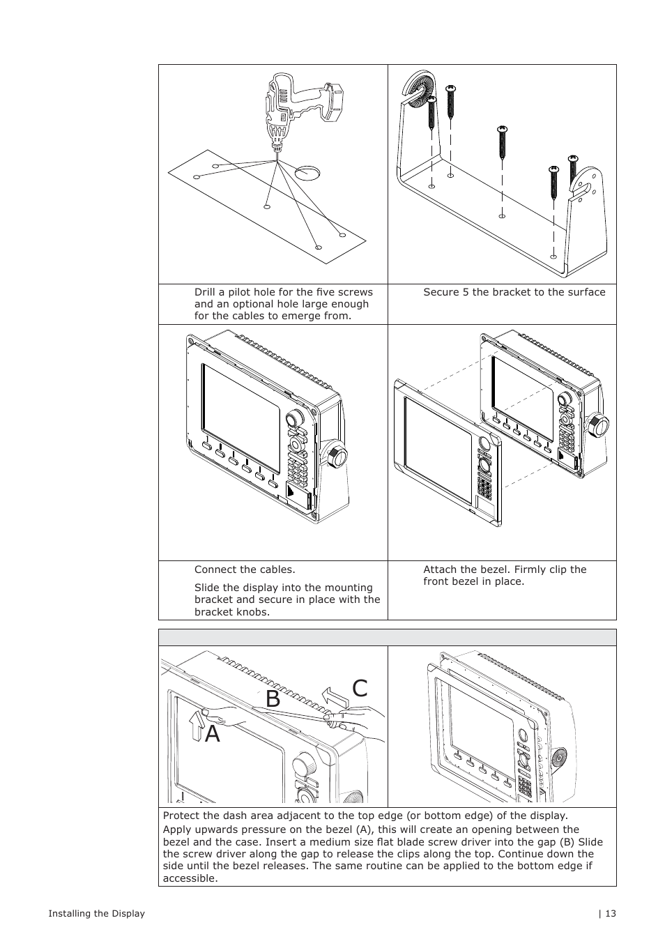 Ab c | B&G Zeus 12 User Manual | Page 14 / 63
