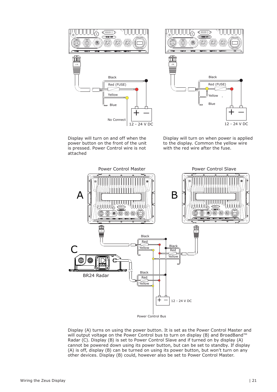 Ab c | B&G Zeus 12 User Manual | Page 22 / 63