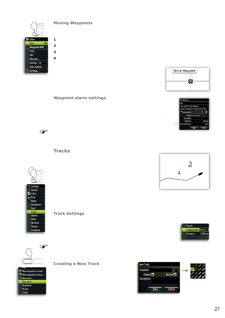 Tracks | B&G Zeus 12 User Manual | Page 28 / 94