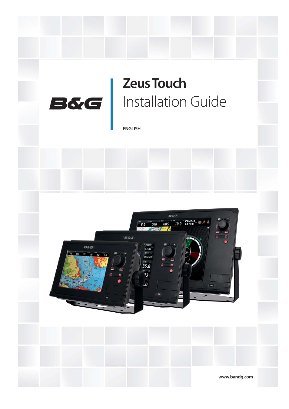 B&G Zeus Touch 12 User Manual | 66 pages