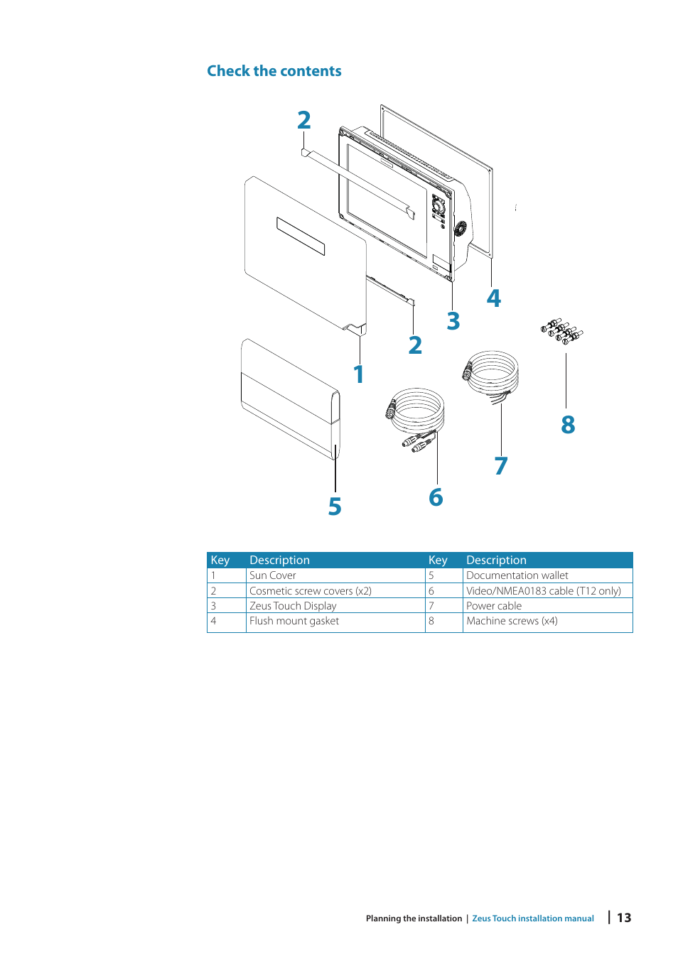 B&G Zeus Touch 12 User Manual | Page 13 / 66