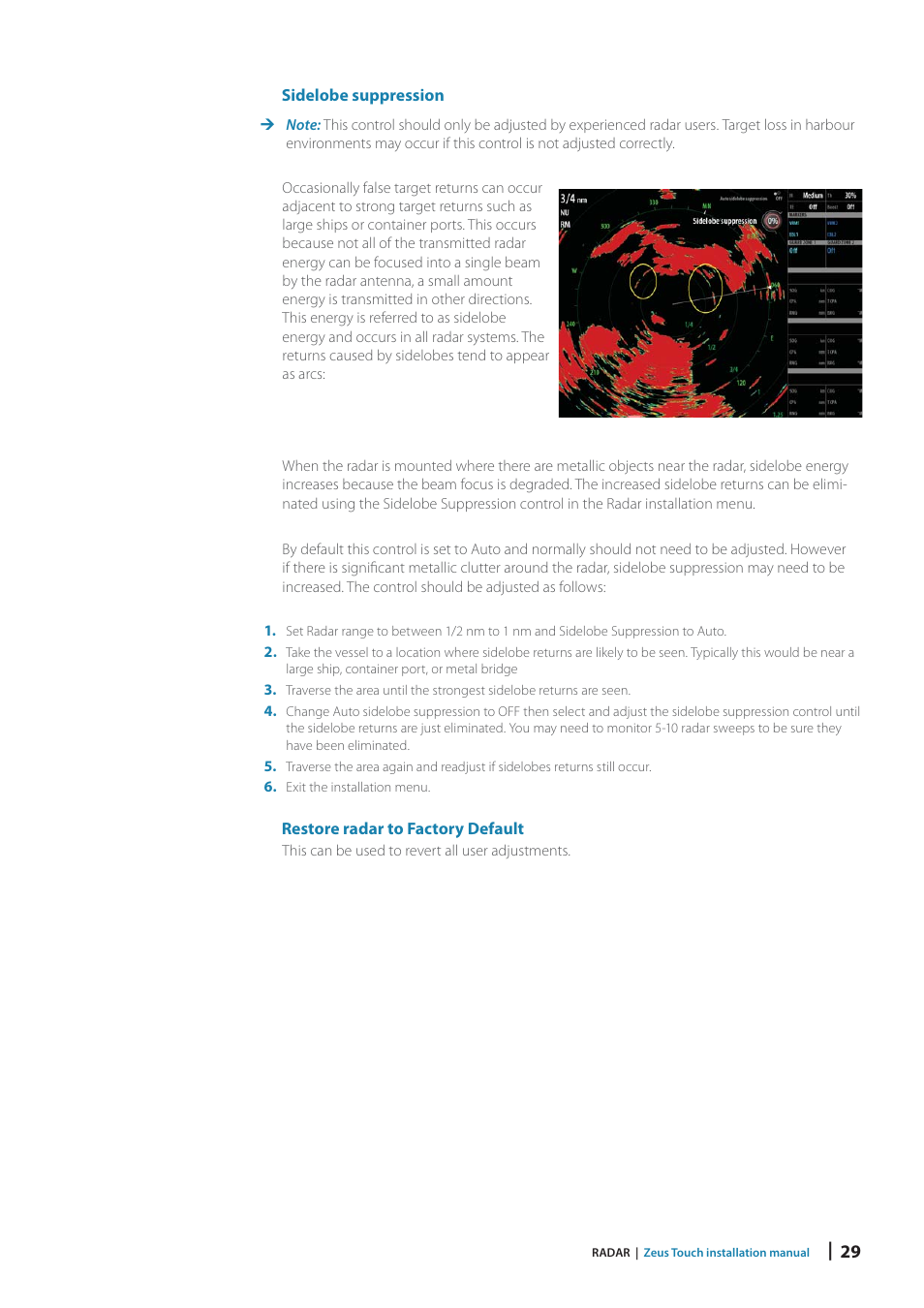 B&G Zeus Touch 12 User Manual | Page 29 / 66