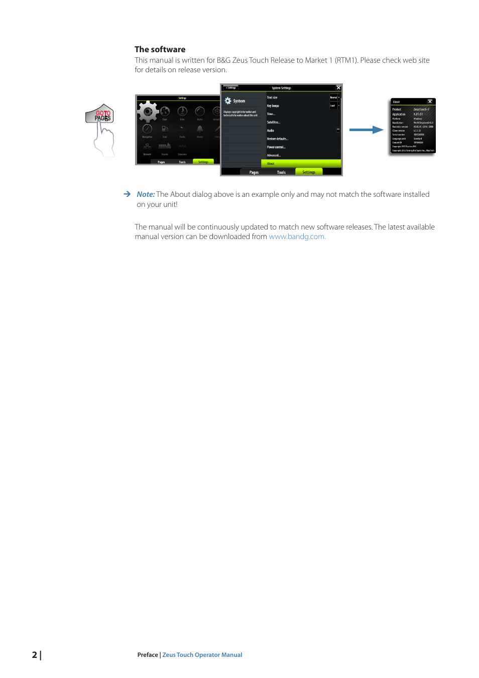 B&G Zeus Touch 12 User Manual | Page 3 / 115