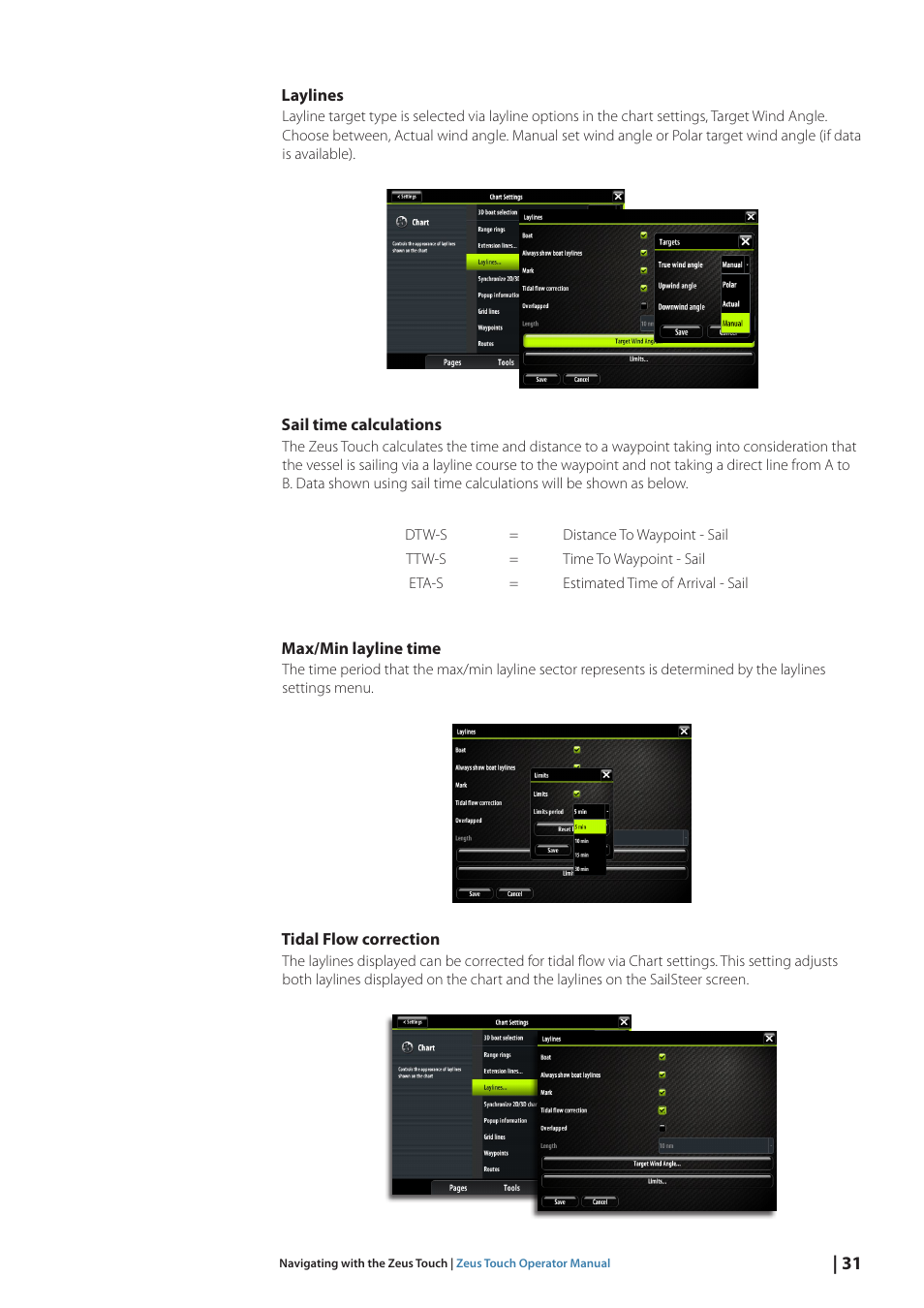 B&G Zeus Touch 12 User Manual | Page 32 / 115