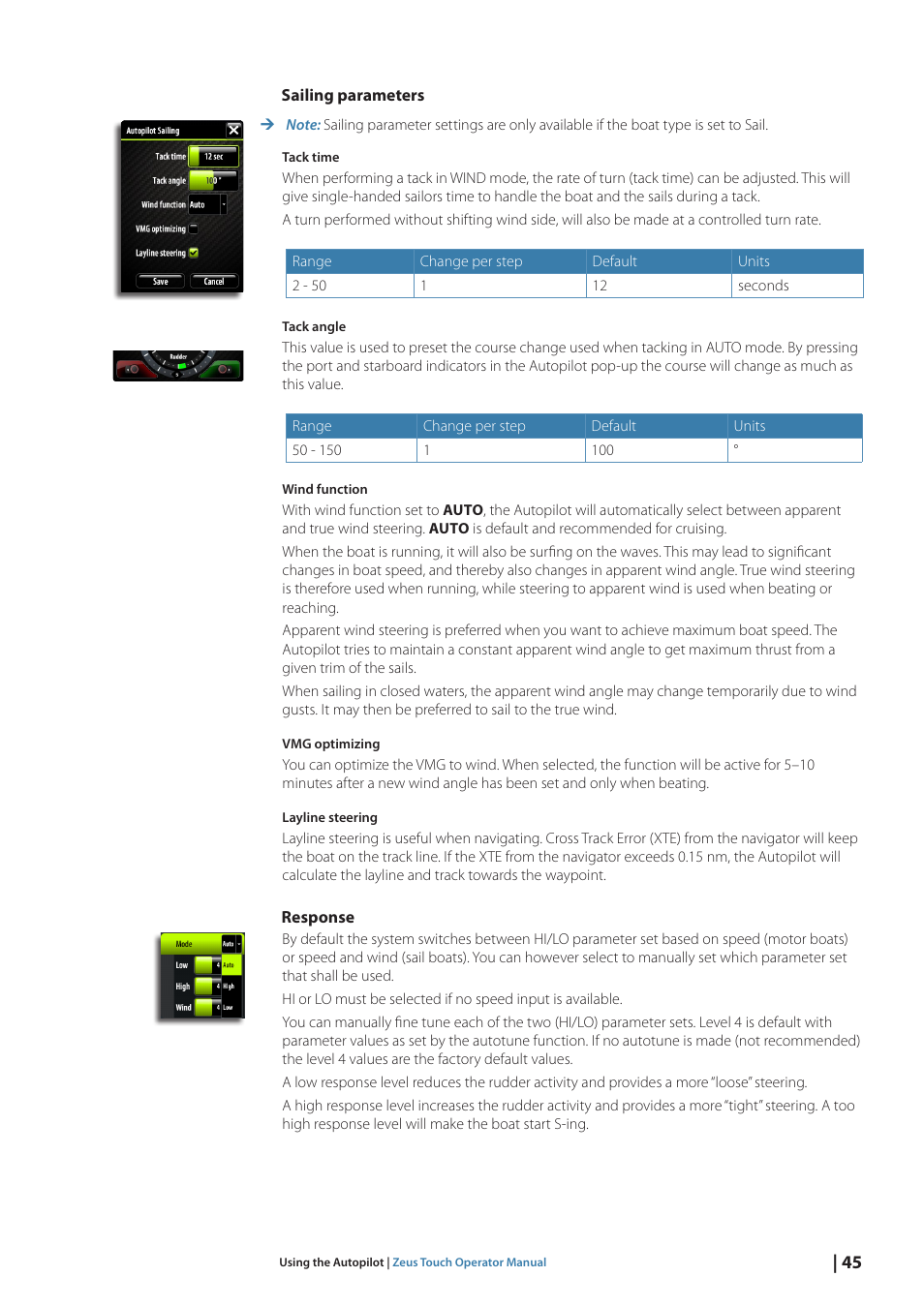 B&G Zeus Touch 12 User Manual | Page 46 / 115