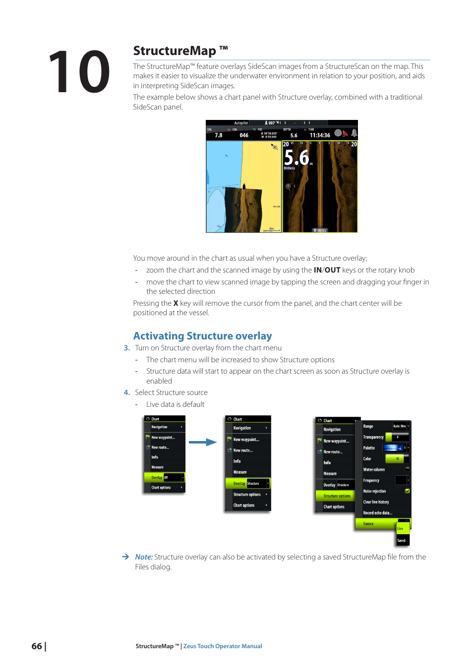 Structuremap | B&G Zeus Touch 12 User Manual | Page 67 / 115