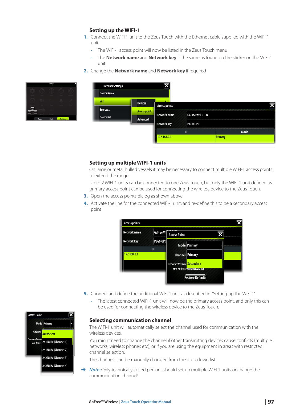 B&G Zeus Touch 12 User Manual | Page 98 / 115