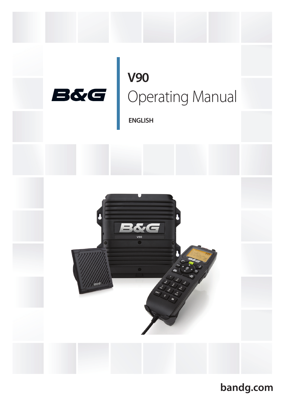 B&G V90 VHF Radio User Manual | 129 pages