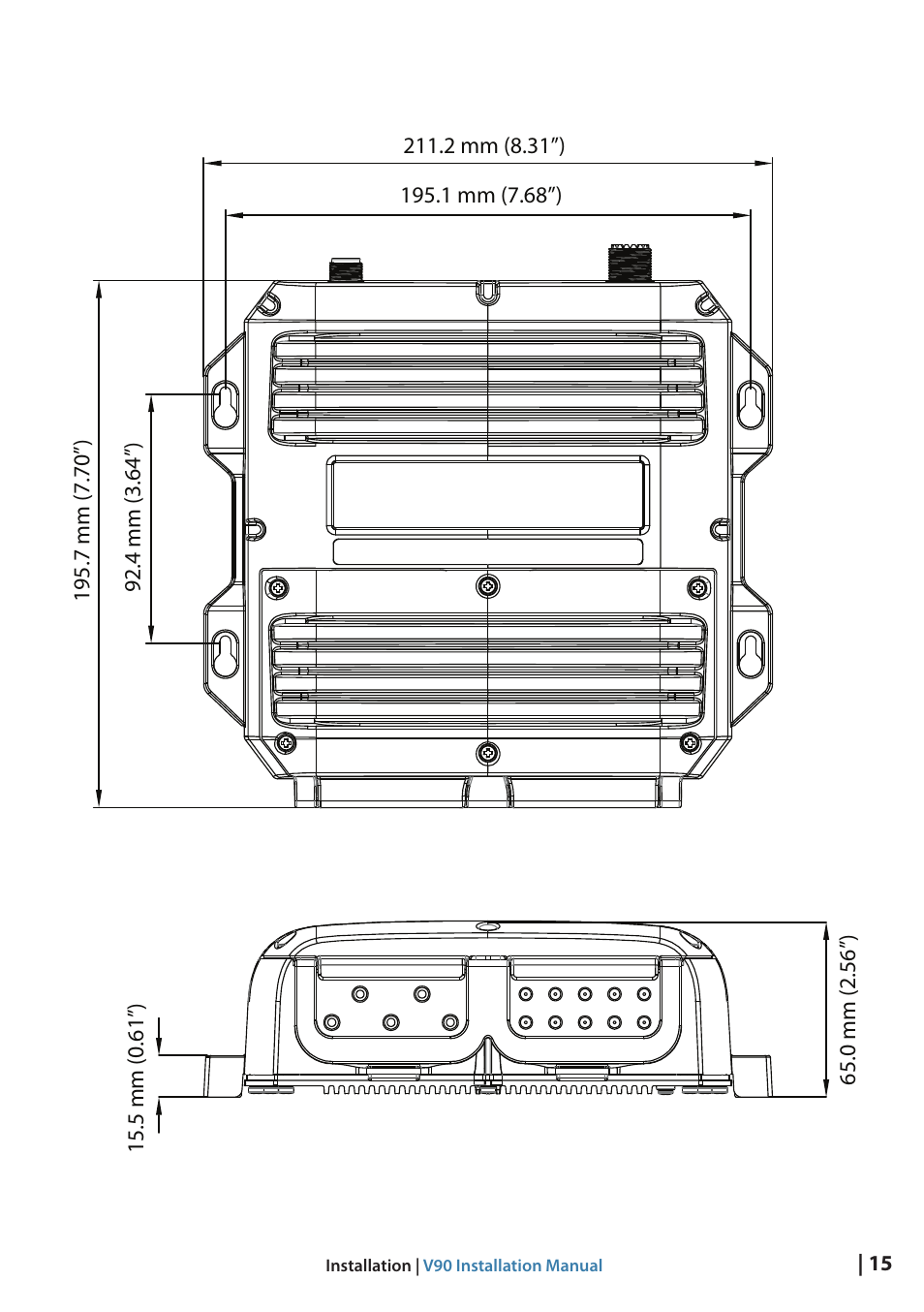 B&G V90 VHF Radio User Manual | Page 15 / 29