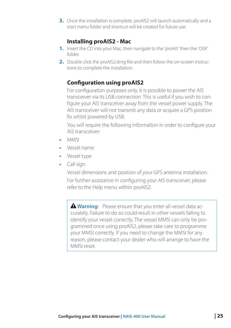 B&G NAIS-400 User Manual | Page 26 / 32