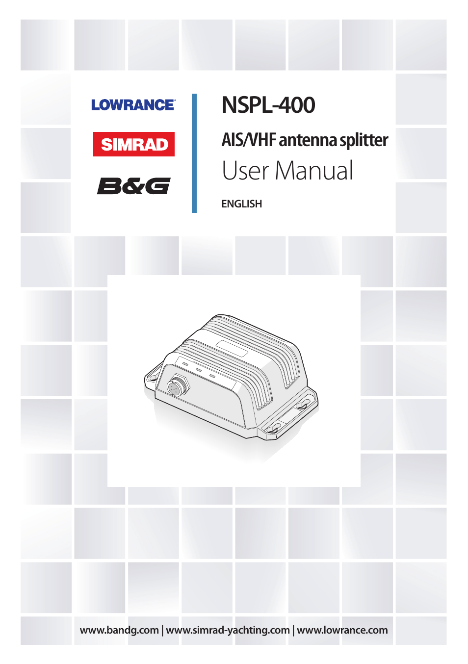 B&G NSPL-400 User Manual | 20 pages