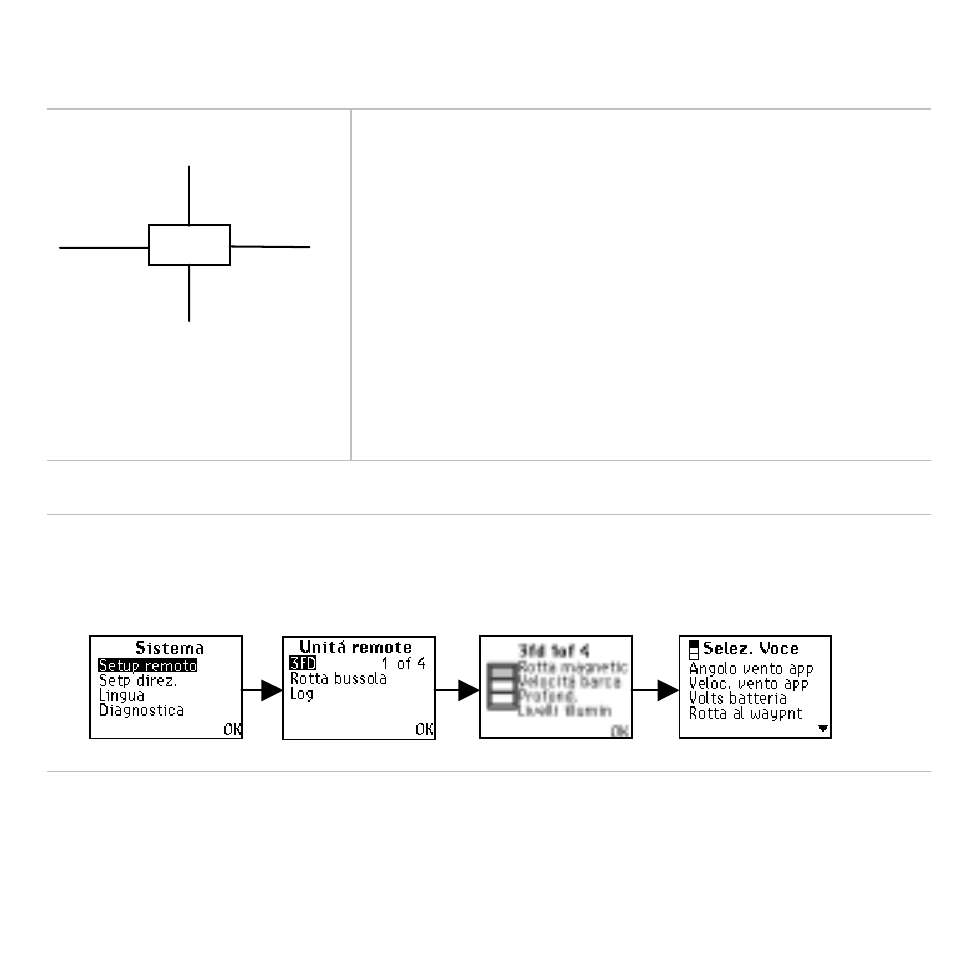 Collegamenti dell’impianto, Impostazione | B&G H1000 User Manual | Page 24 / 26