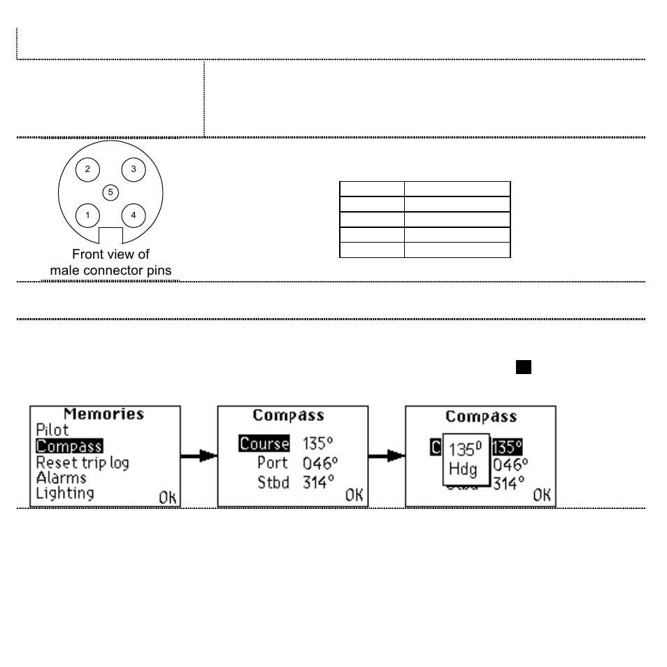 Electrical connections | B&G H1000 Compass User Manual | Page 7 / 37