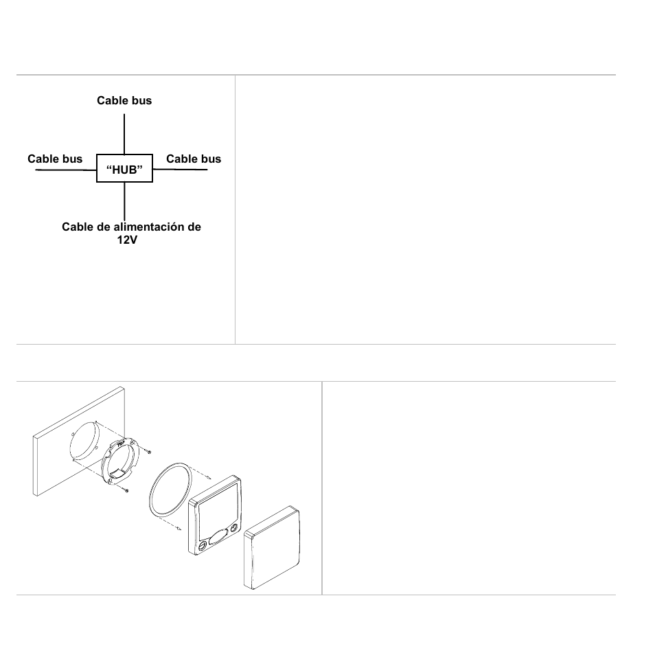 Conexiones del sistema, Instalación | B&G H1000 Display User Manual | Page 21 / 39