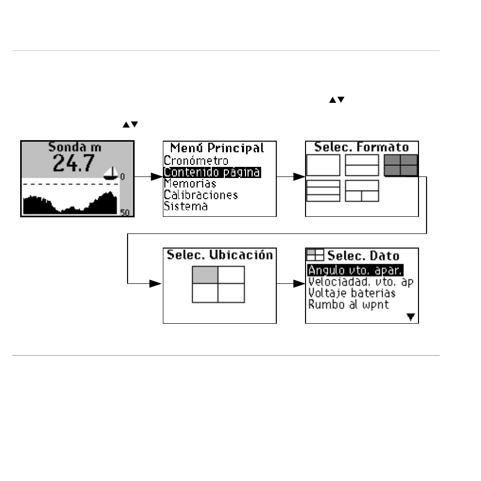 Configuración | B&G H1000 Display User Manual | Page 23 / 39