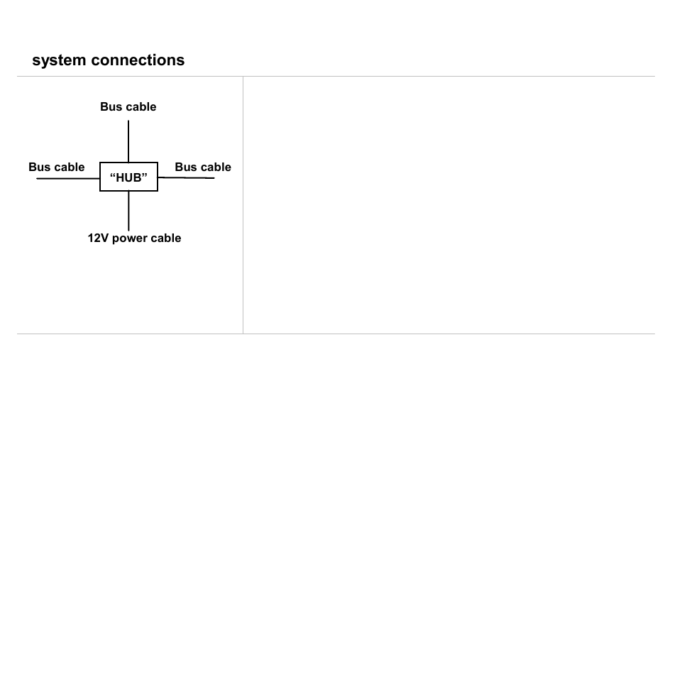 System connections | B&G H1000 Display User Manual | Page 6 / 39