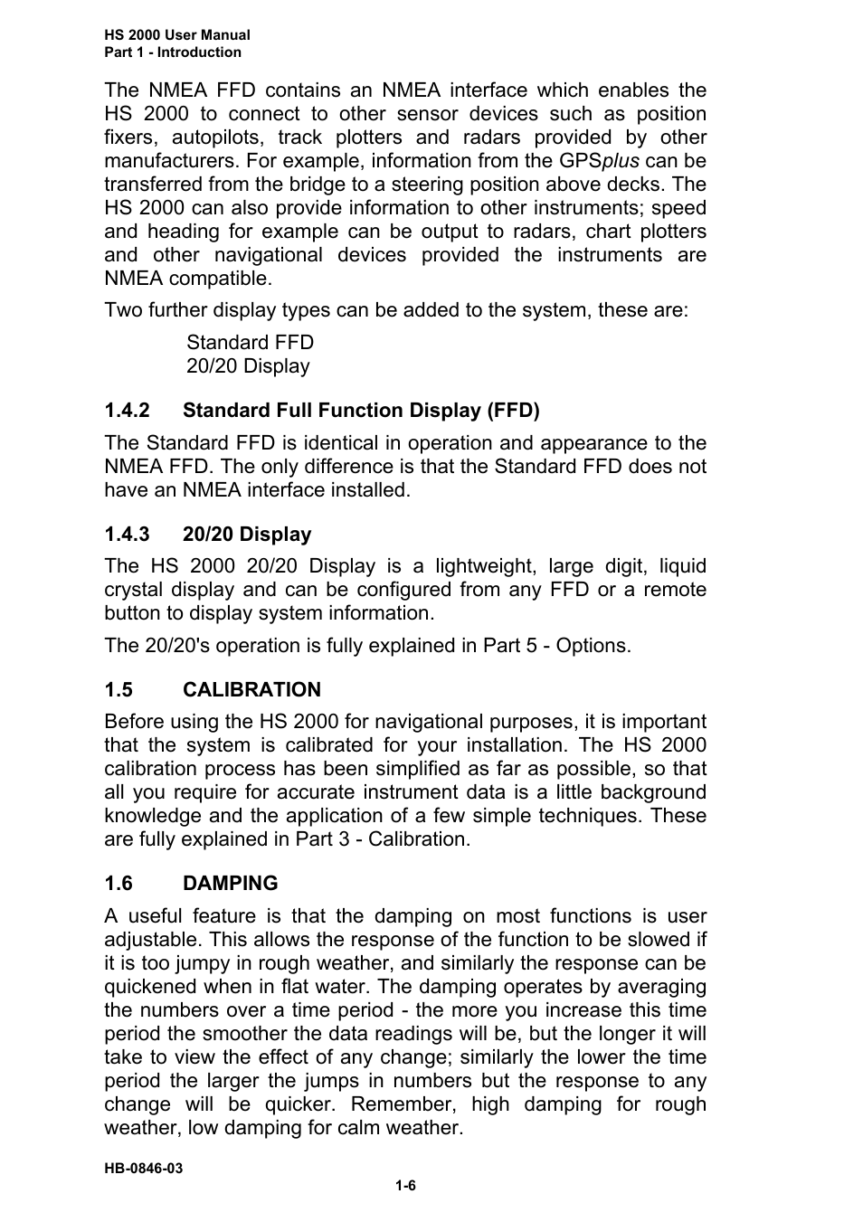 B&G HS2000 User Manual | Page 10 / 88