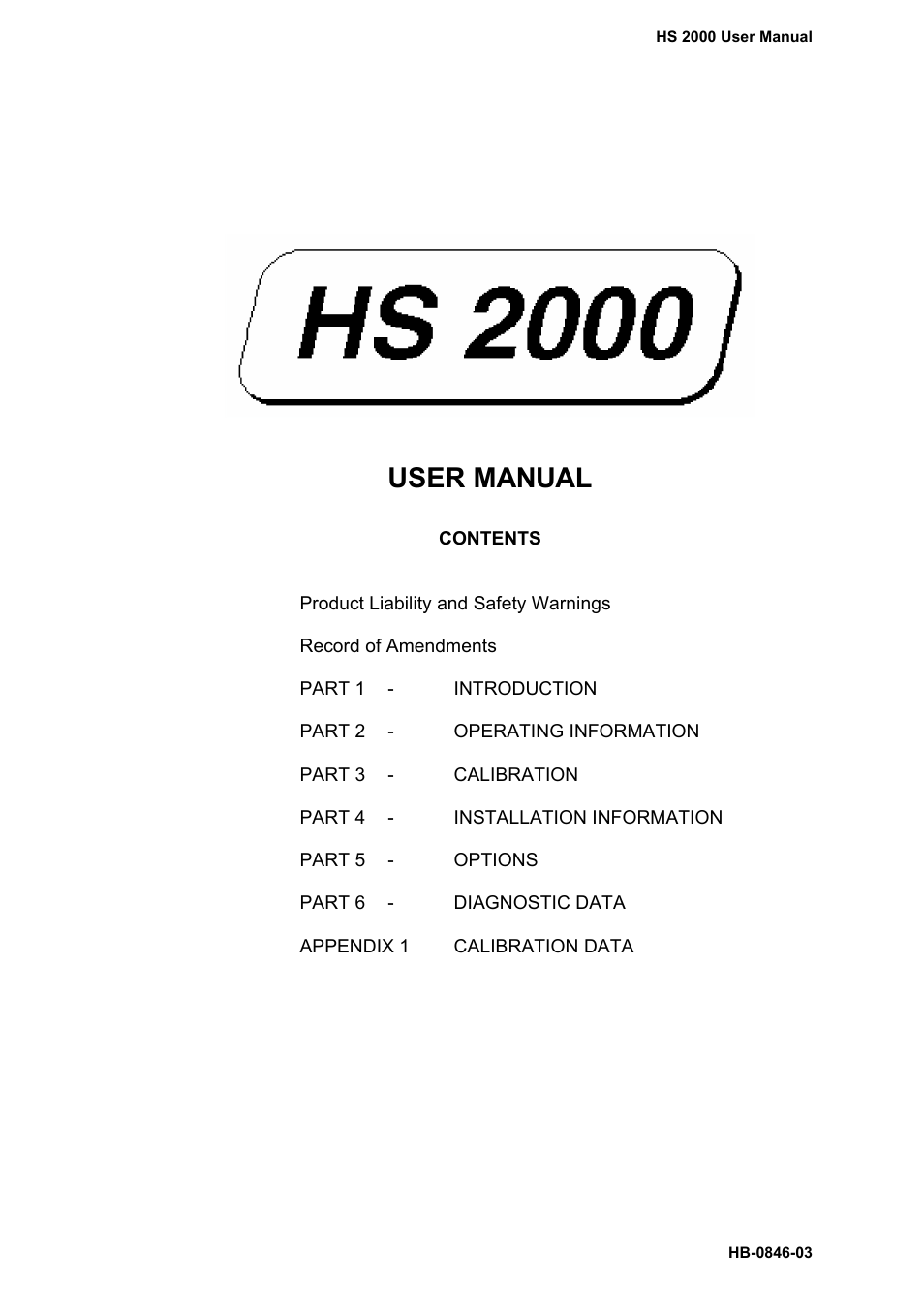 User manual | B&G HS2000 User Manual | Page 2 / 88