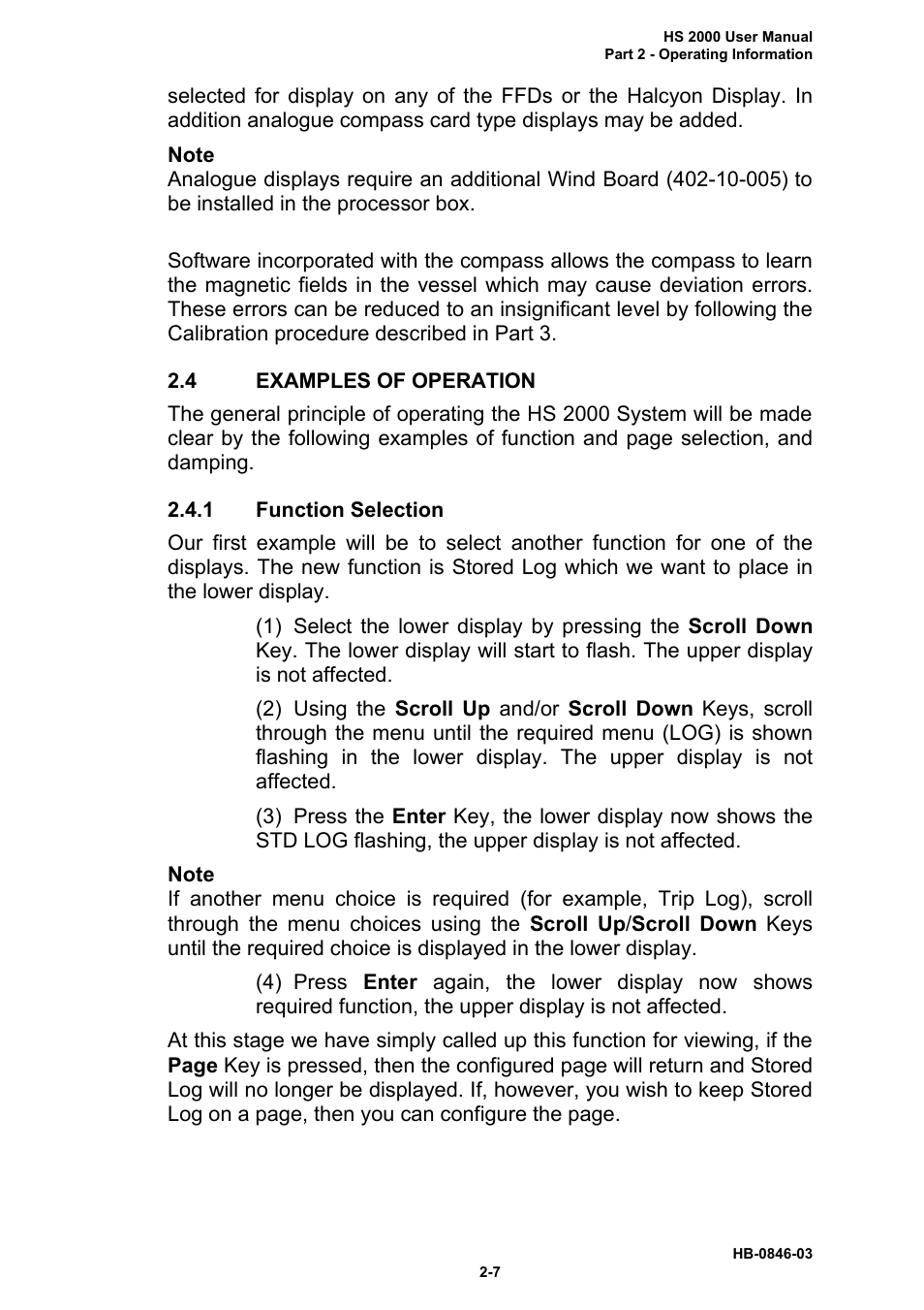 B&G HS2000 User Manual | Page 20 / 88