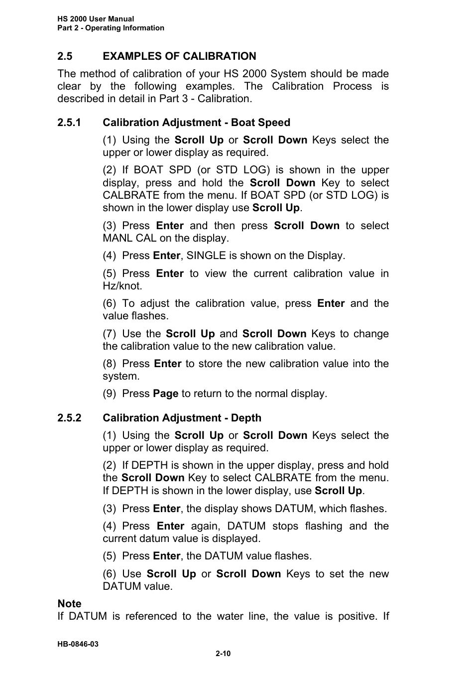 B&G HS2000 User Manual | Page 23 / 88