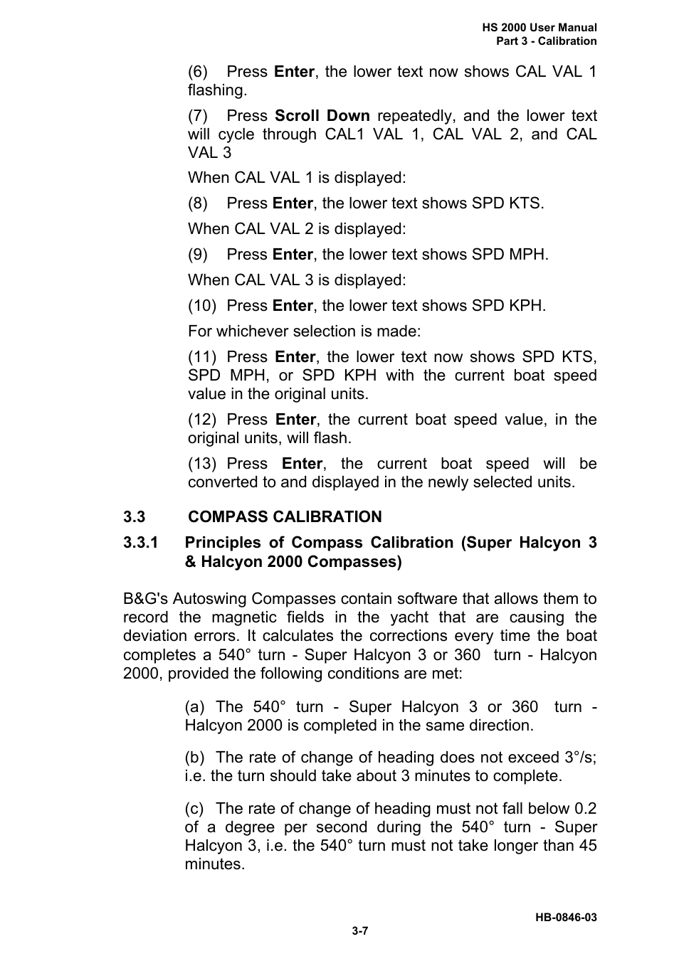 B&G HS2000 User Manual | Page 43 / 88