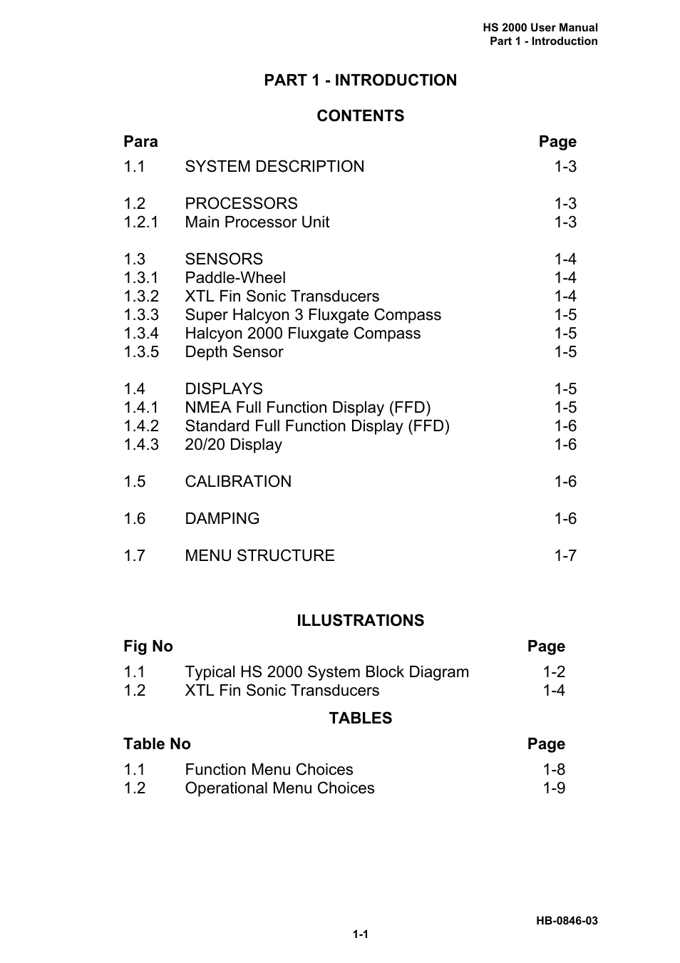 B&G HS2000 User Manual | Page 5 / 88