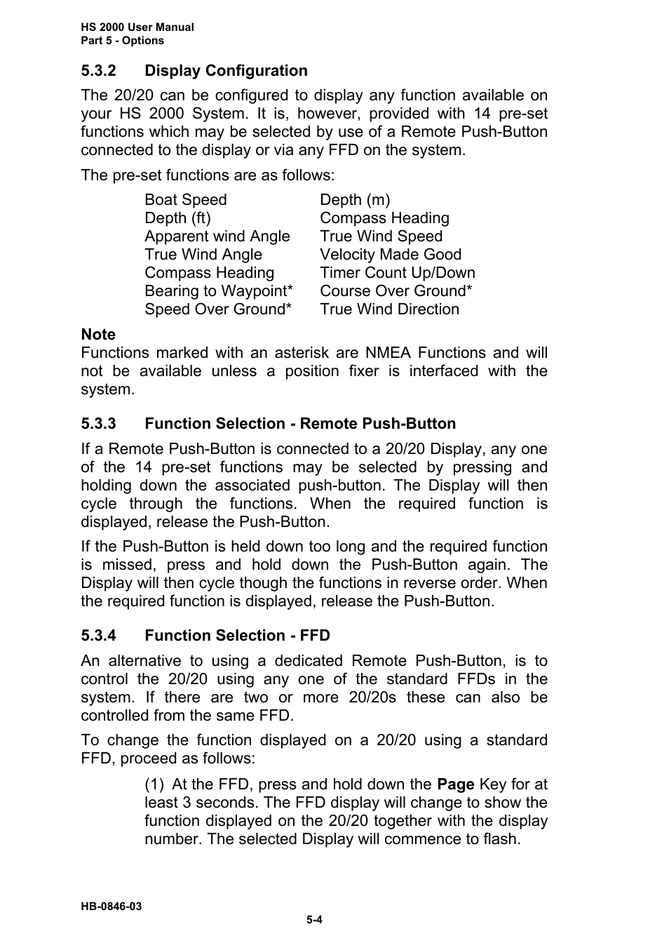 B&G HS2000 User Manual | Page 67 / 88