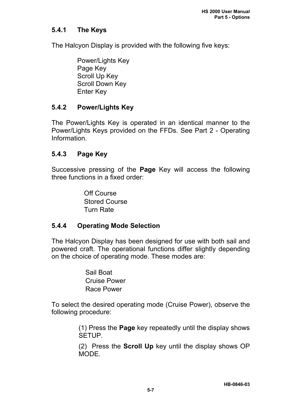 B&G HS2000 User Manual | Page 70 / 88