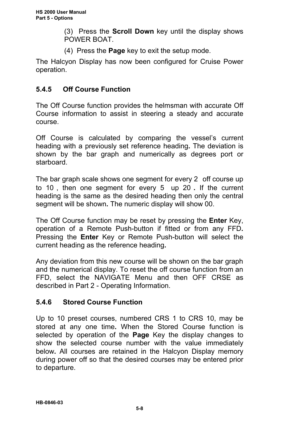 B&G HS2000 User Manual | Page 71 / 88