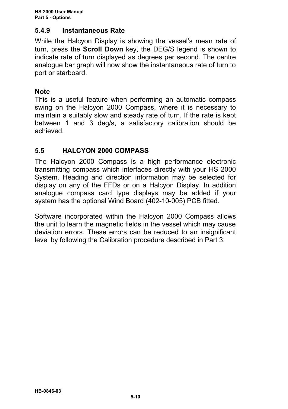 B&G HS2000 User Manual | Page 73 / 88