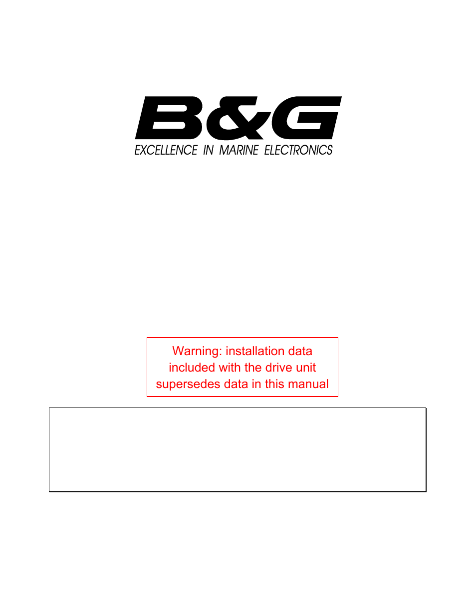 B&G Network Autopilot User Manual | 109 pages