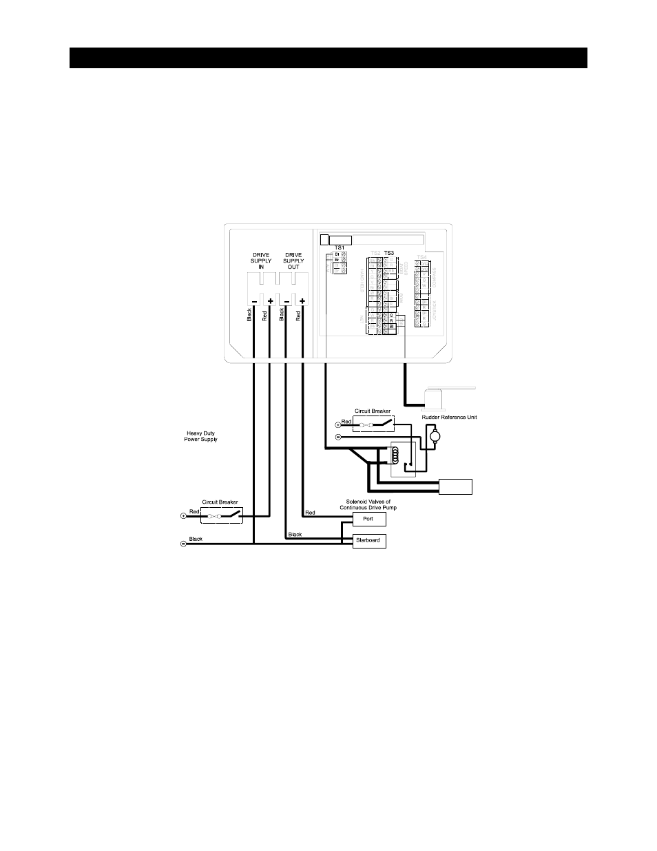 Continuous drive unit connections | B&G Network Autopilot User Manual | Page 64 / 109