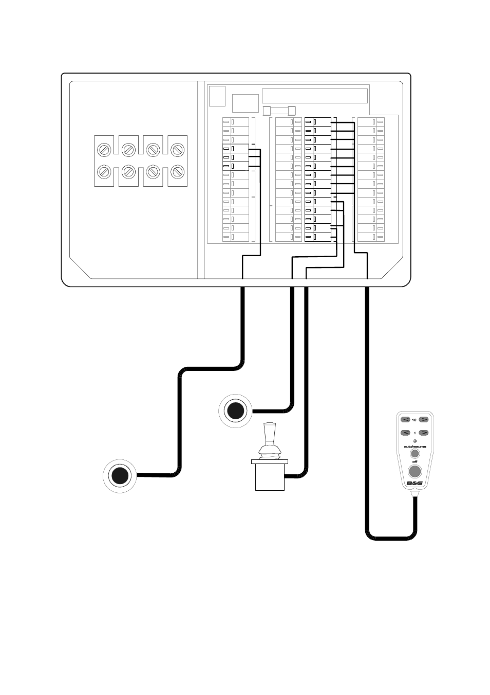 3 mob, joystick, hand-held controller connections, Drive supply drive supply | B&G H2000 Pilot *DISCONTINUED* User Manual | Page 88 / 140