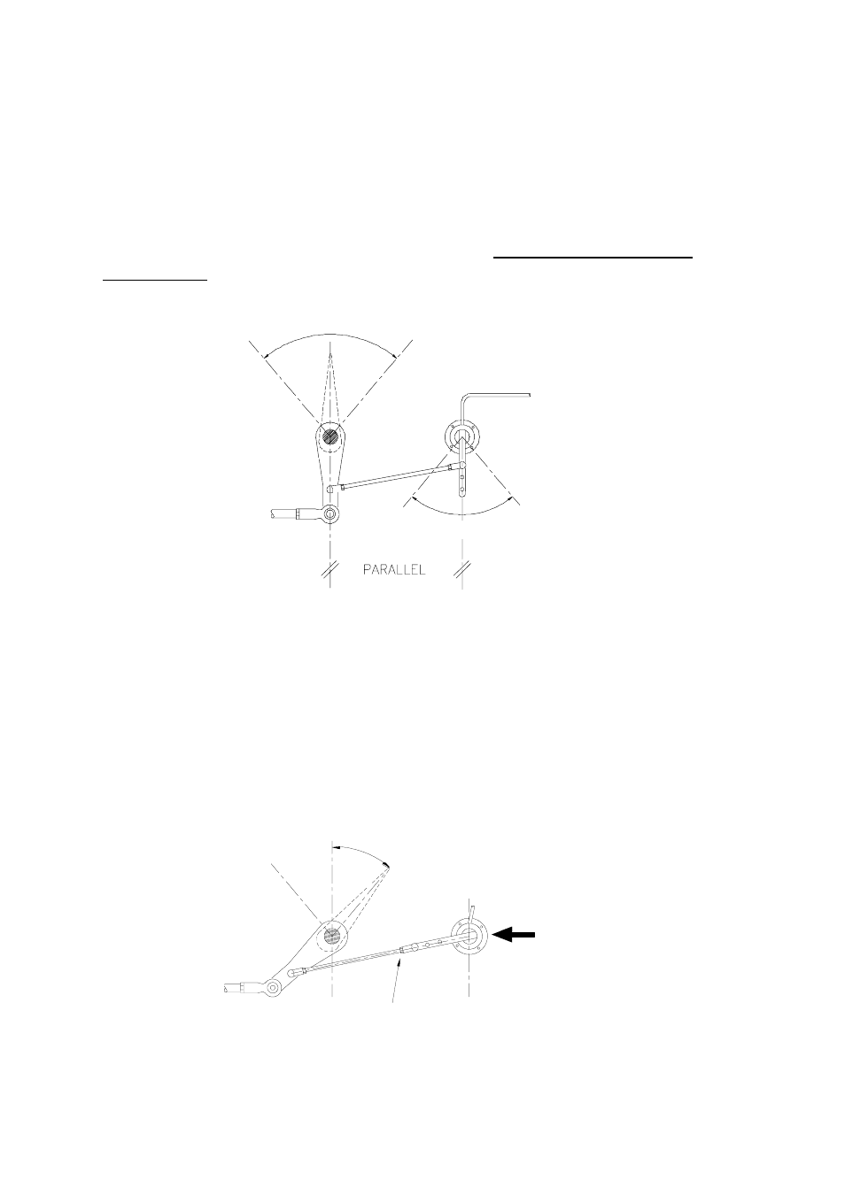 Fig 4.14 drag-link and rrf position | B&G H2000 Pilot *DISCONTINUED* User Manual | Page 96 / 140
