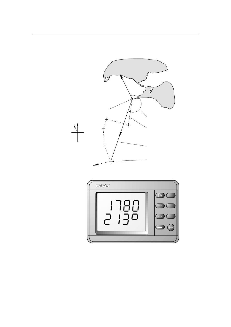 Figure 3 - course made good | B&G H2000 Pilot *DISCONTINUED* User Manual | Page 55 / 224