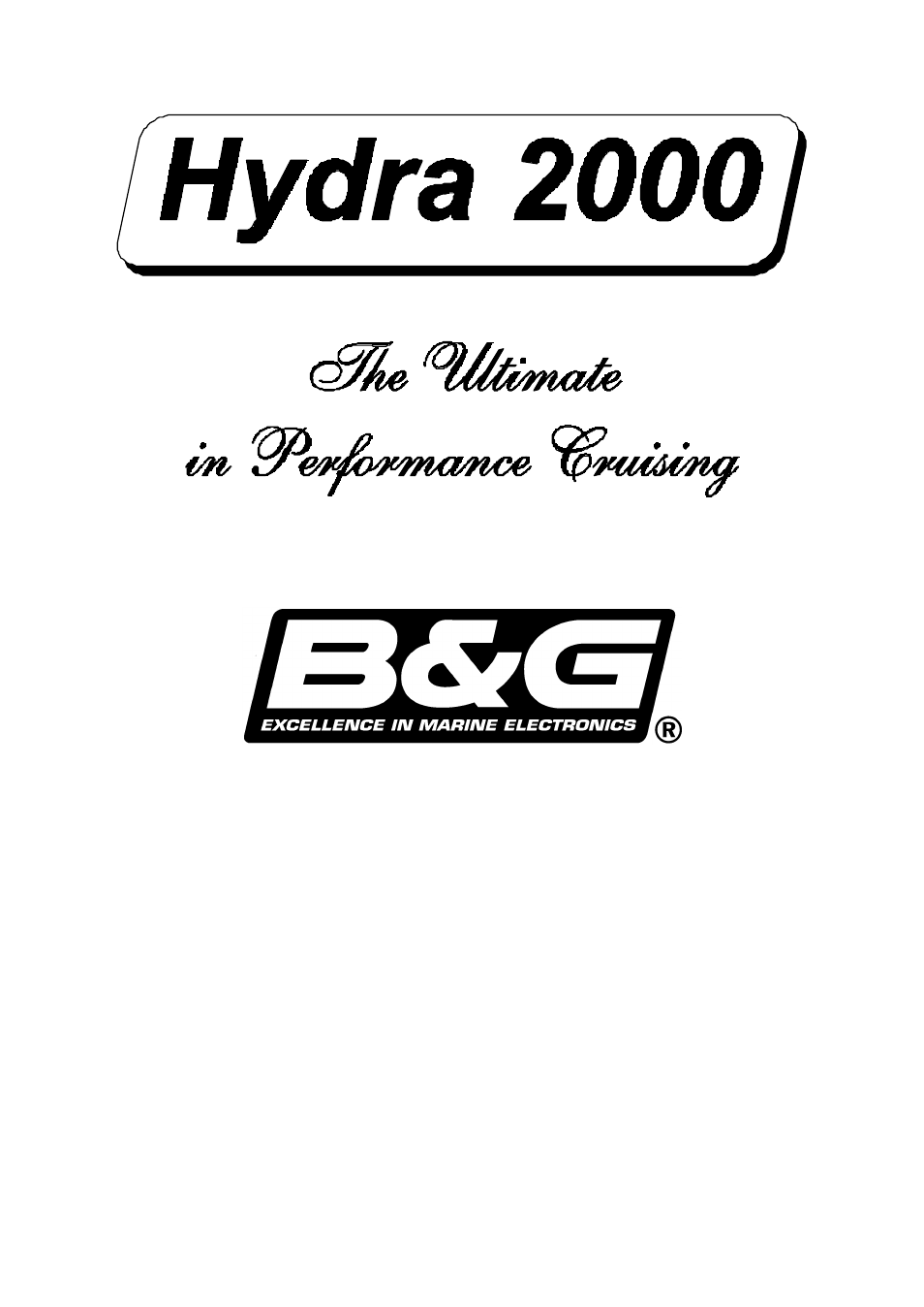B&G H2000 Pilot *DISCONTINUED* User Manual | 176 pages