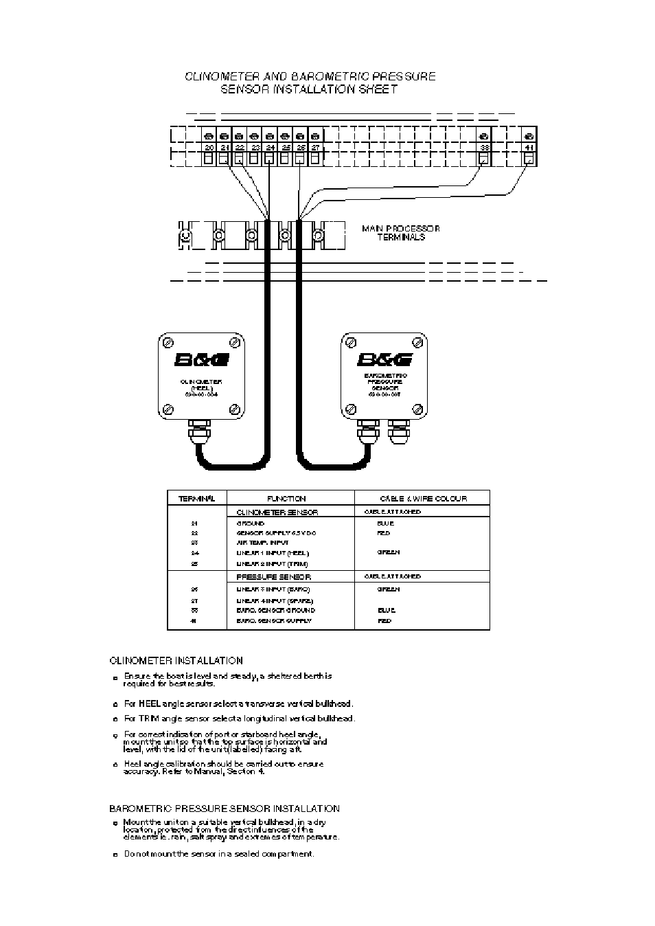 B&G H2000 Pilot *DISCONTINUED* User Manual | Page 113 / 176
