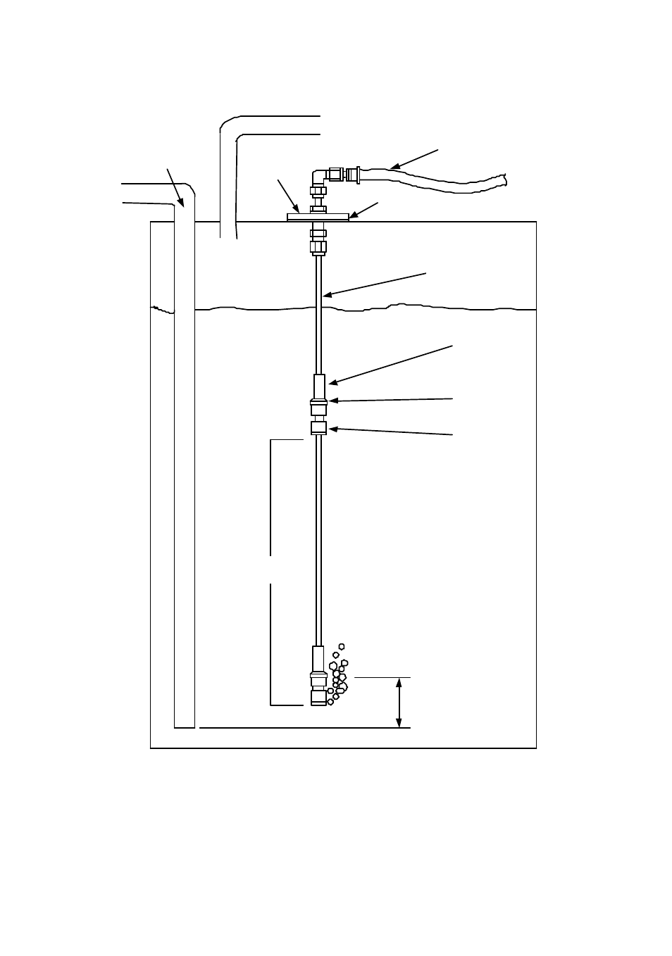 Tank level sensing processor and sensors, 2 deep top tank installation | B&G H2000 Pilot *DISCONTINUED* User Manual | Page 8 / 24