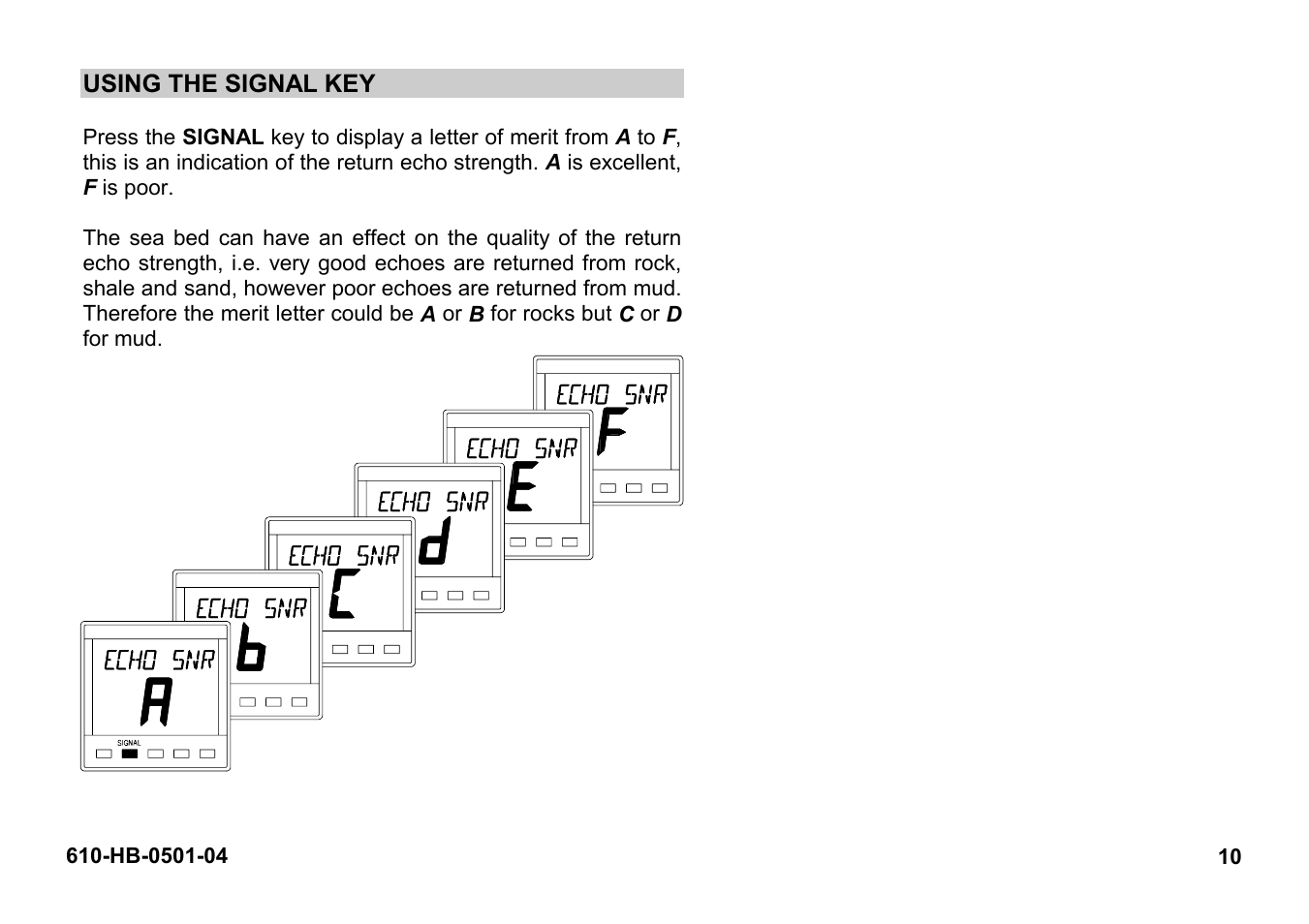 B&G Network Depth User Manual | Page 10 / 23