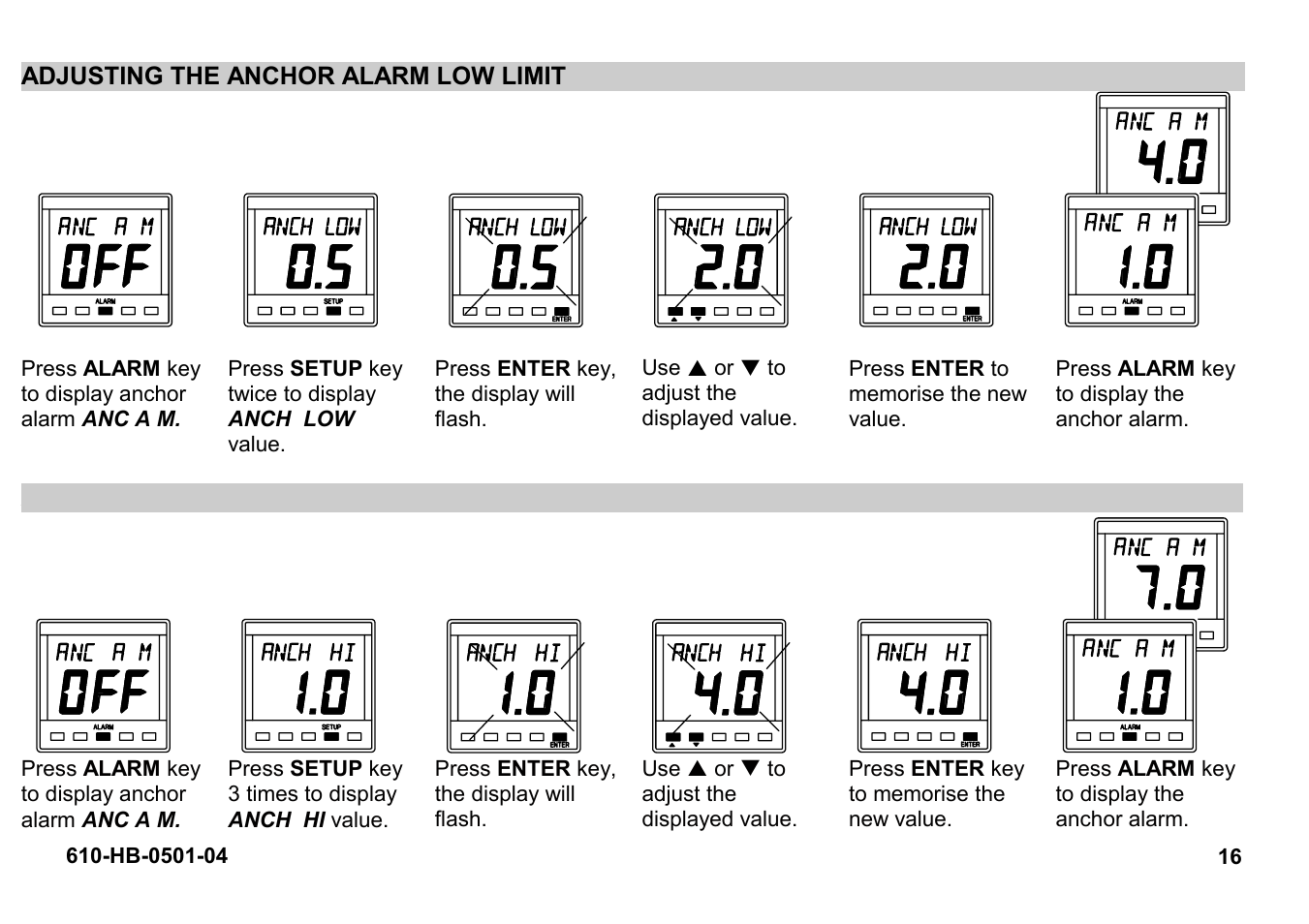 B&G Network Depth User Manual | Page 16 / 23