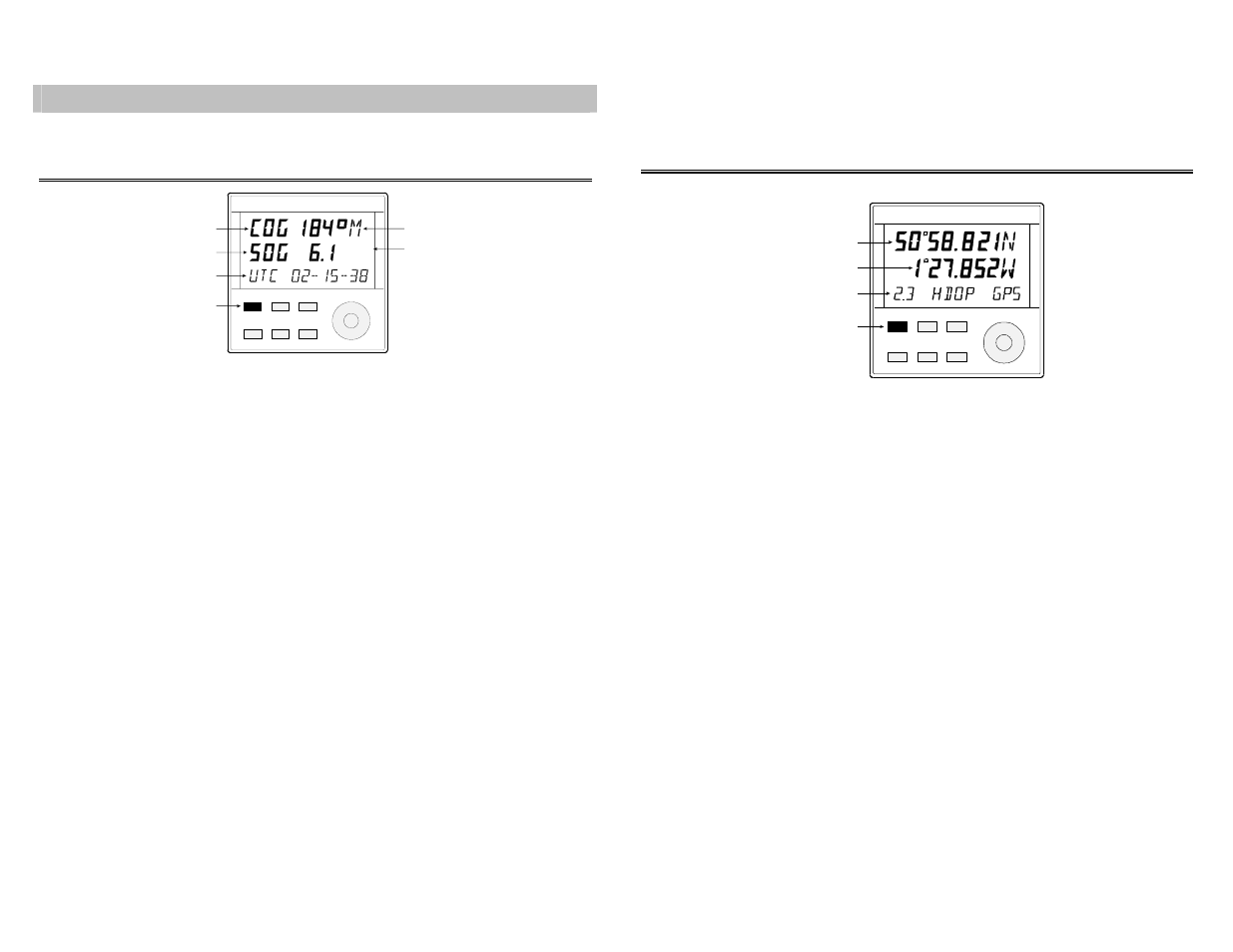 Using the pos key | B&G Network GPSplus User Manual | Page 7 / 72