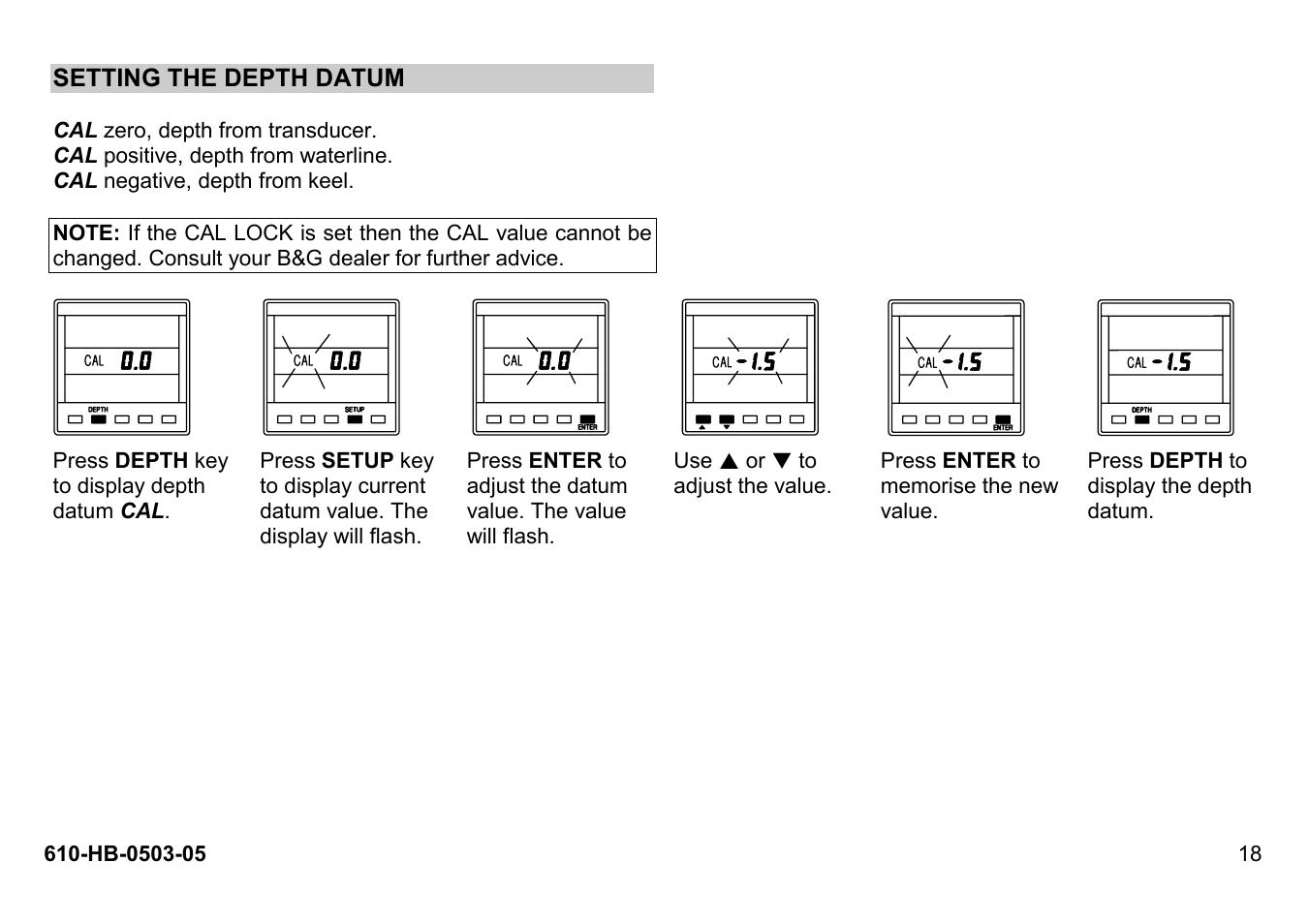 B&G Network Quad User Manual | Page 18 / 36