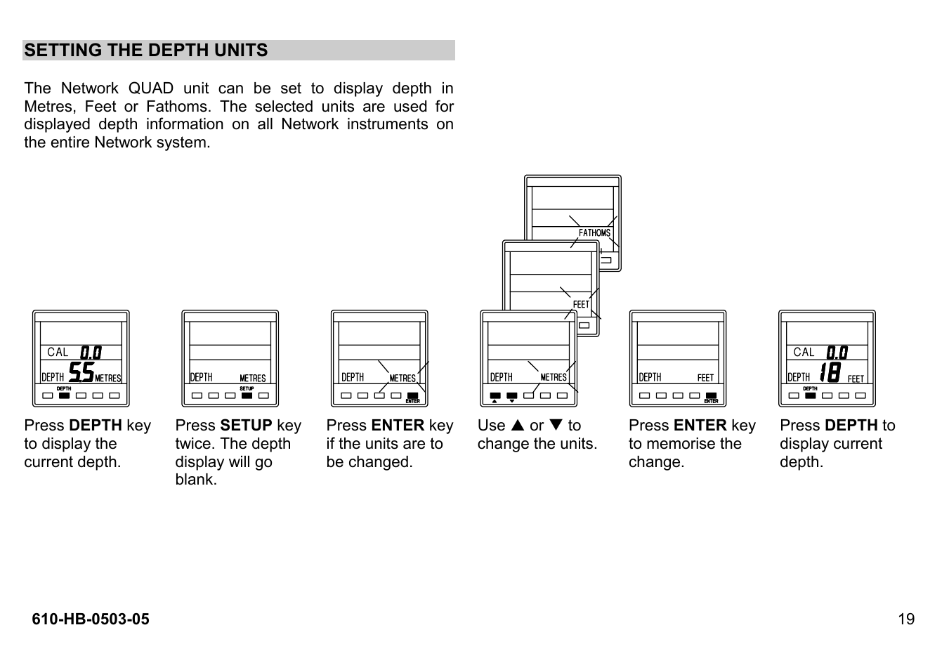 B&G Network Quad User Manual | Page 19 / 36