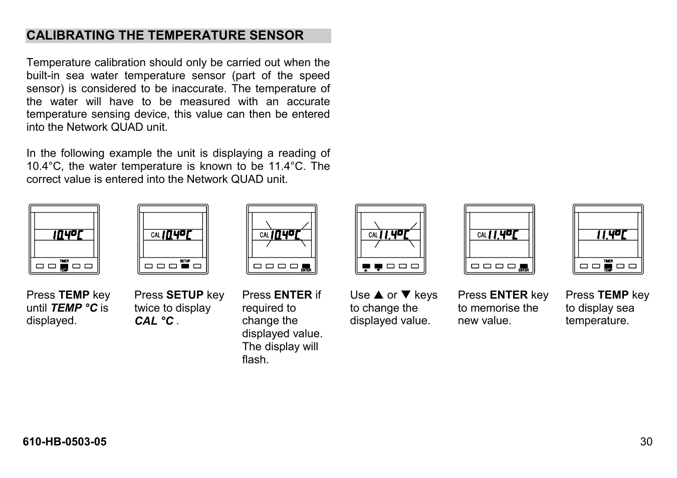 B&G Network Quad User Manual | Page 30 / 36