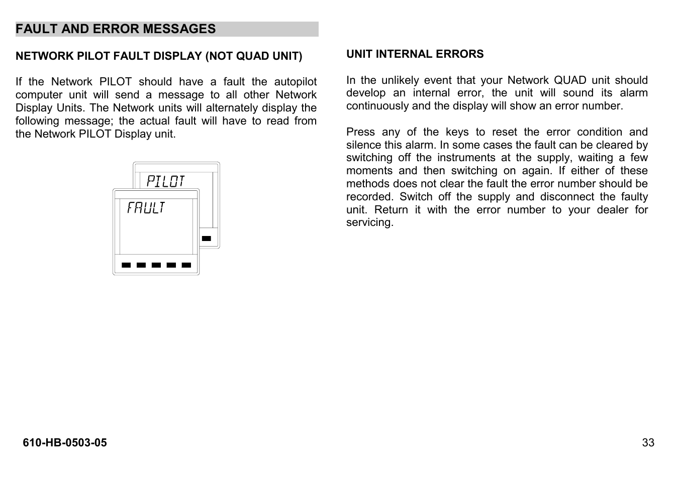 B&G Network Quad User Manual | Page 33 / 36