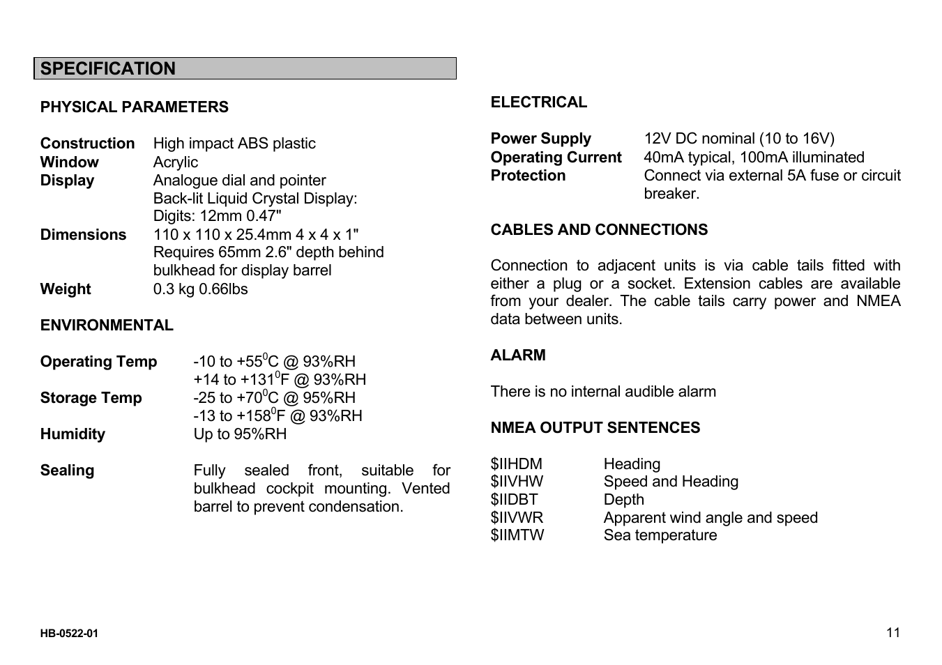 B&G Network Tack User Manual | Page 11 / 12